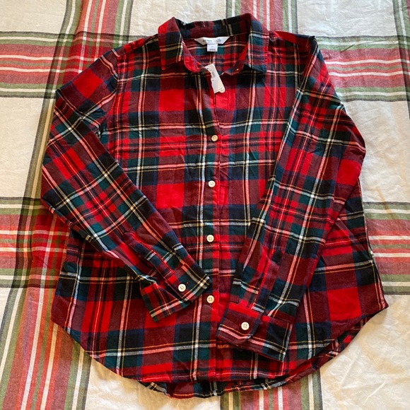 Old Navy Tops - Old Navy plaid flannel